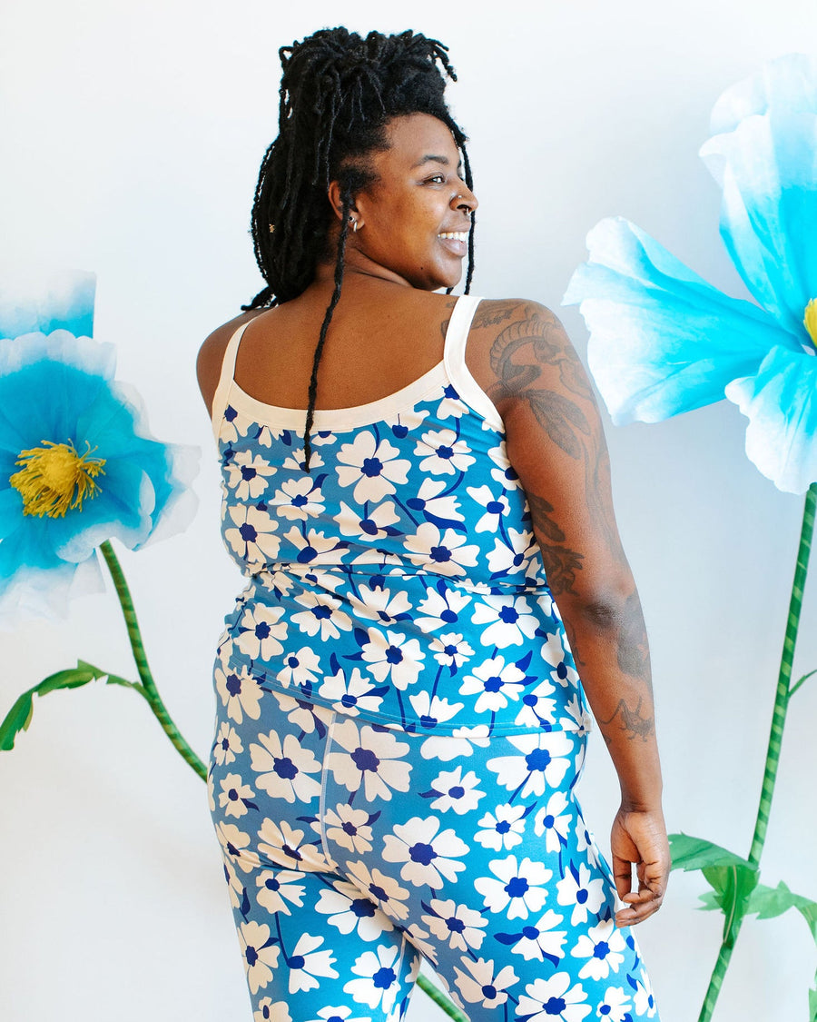 Thunderpants USA Cami Moody Blooms - inclusive underwear, lifestyle shot