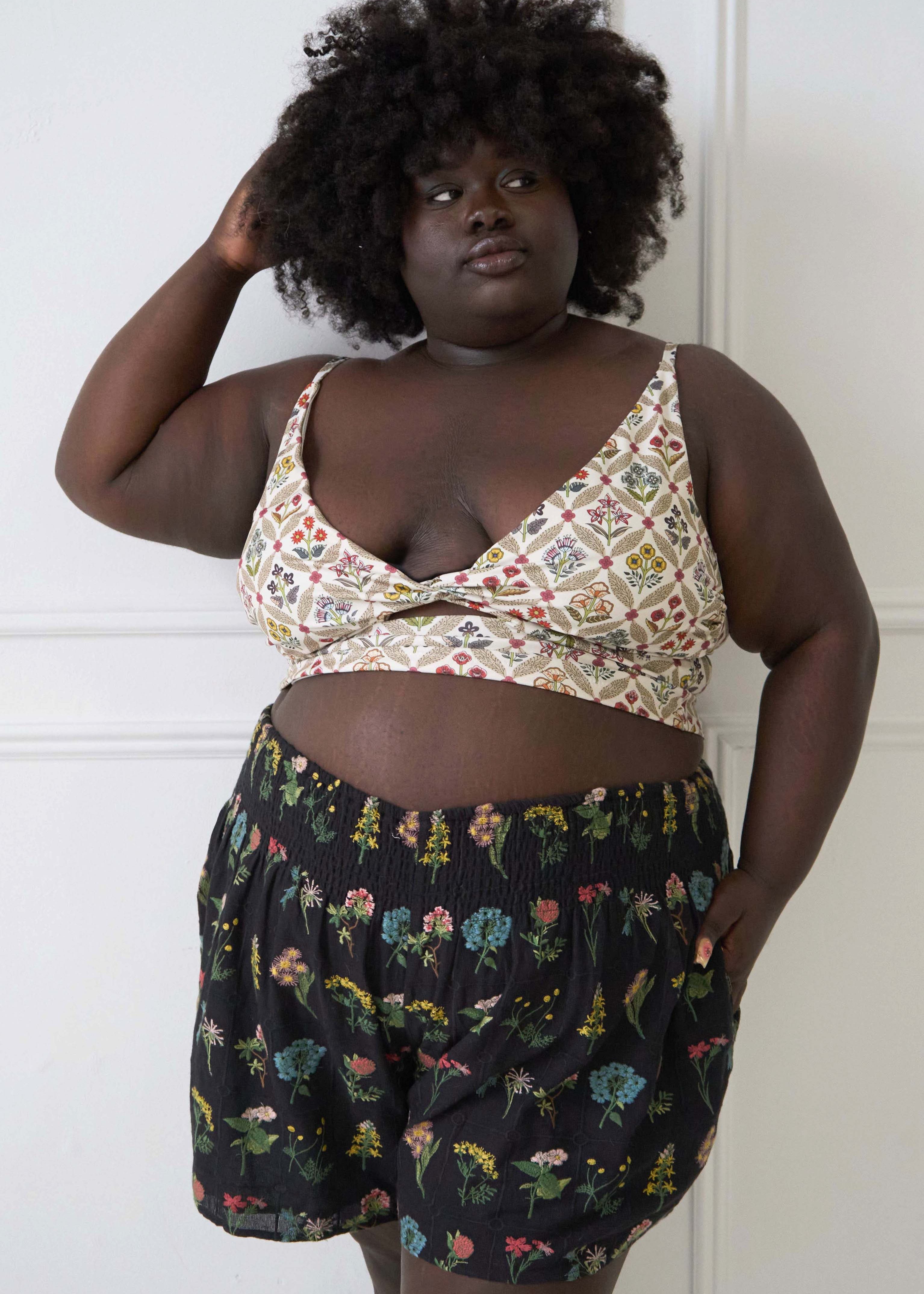 Black-Floral