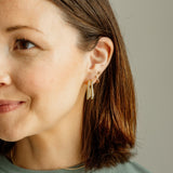 Sela Designs Eva Double Hoop Earrings - handcrafted earrings