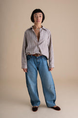 Conscious Clothing Alchemist Top in Wisteria - plus size top, product view