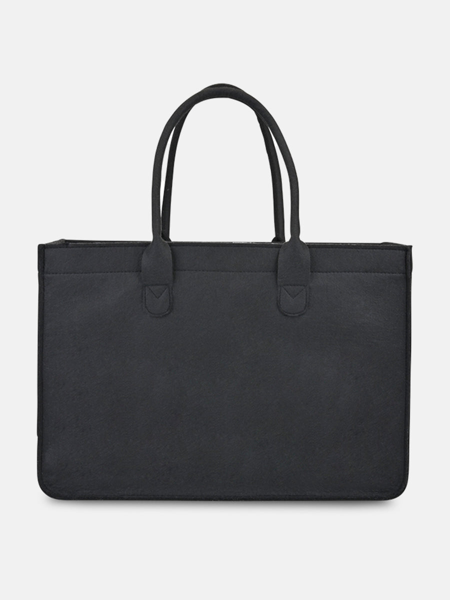 Out of the Woods Felt Shopper Tote - premium designer bag