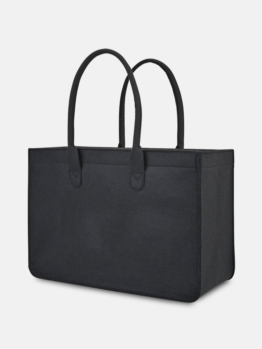 Out of the Woods Felt Shopper Tote - premium designer bag