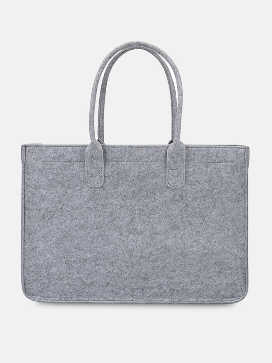 Out of the Woods Felt Shopper Tote - premium designer bag
