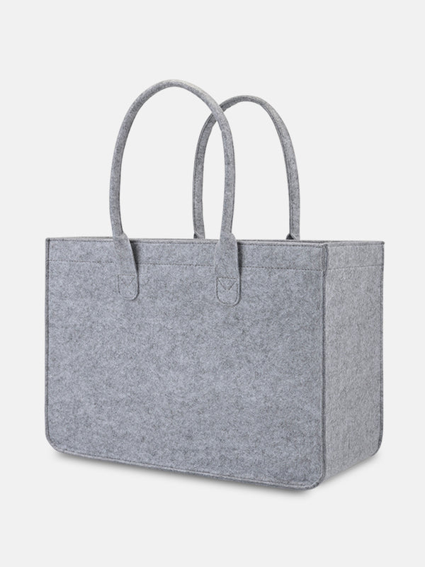 Out of the Woods Felt Shopper Tote - premium designer bag