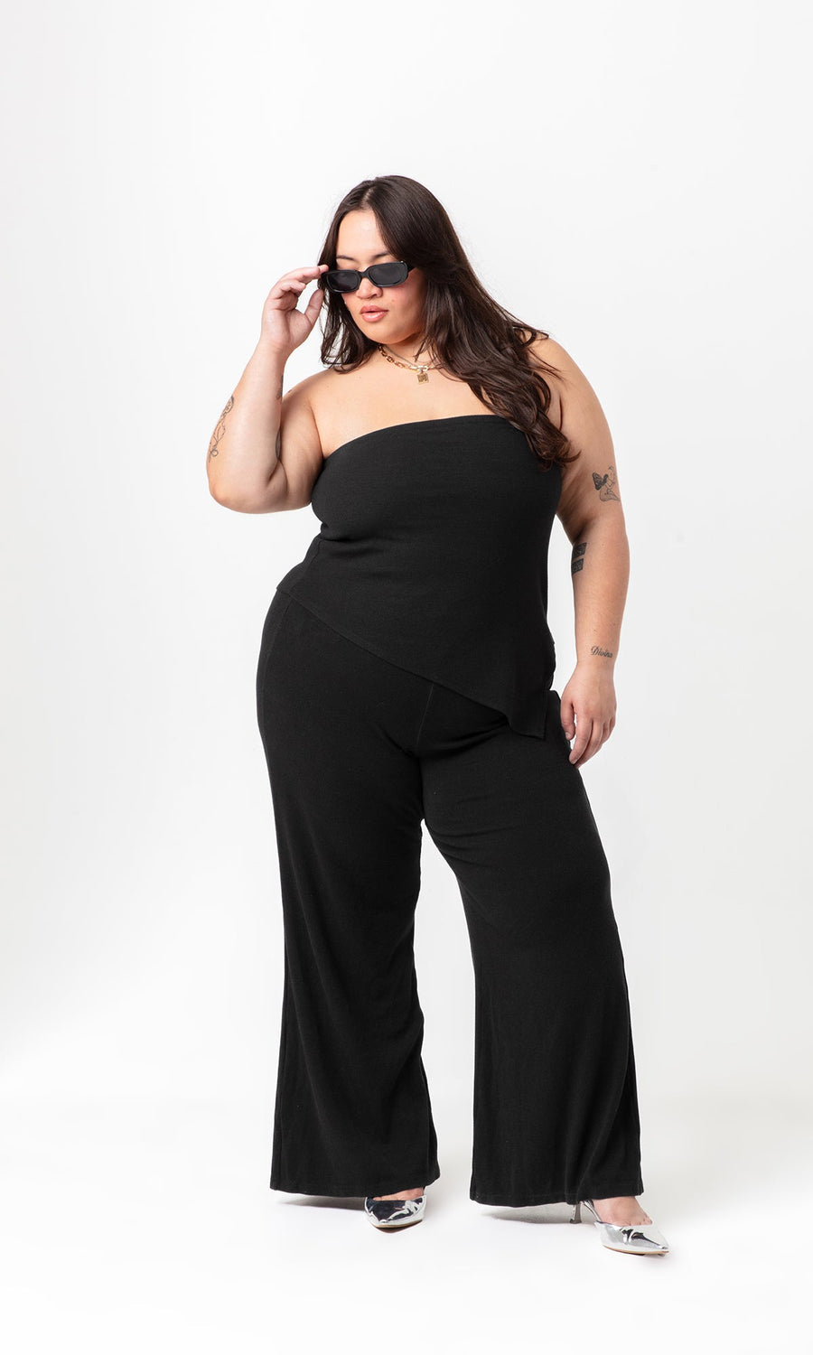 GIA/irl Francesca Top - plus size top, product view