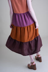 Conscious Clothing Willow Dress in Dawn - plus size dress, product view