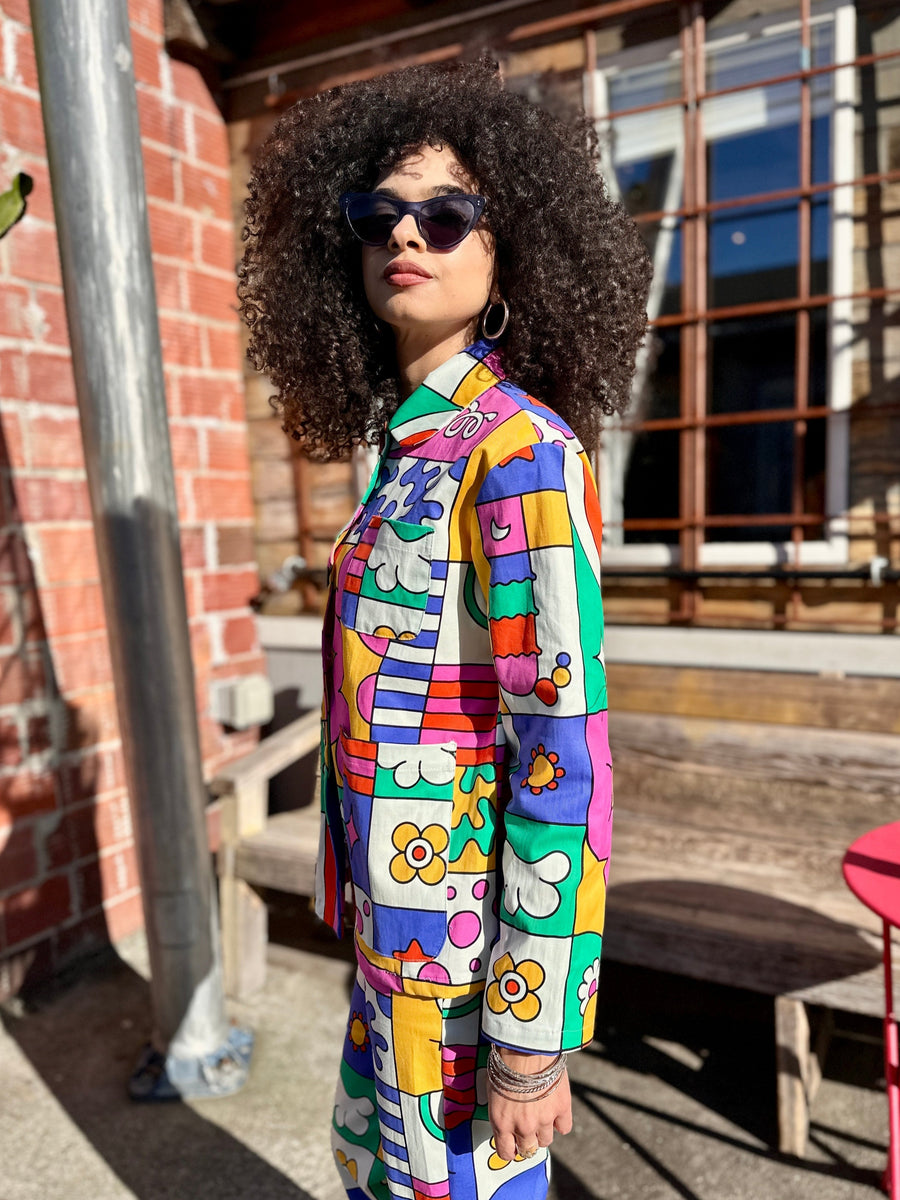NOOWORKS Chore Coat Wormiverse - plus size garment, product view