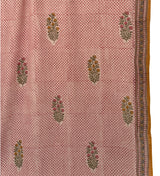 Fyoli Fyoli SANGANER Pashmina X Merino Block Printed Wrap - women's artisan accessory