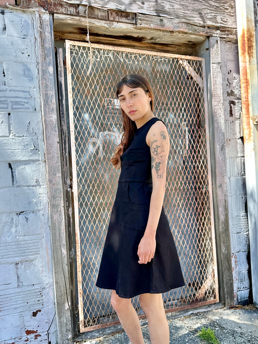 NOOWORKS Edie Black Dress - plus size dress, product view