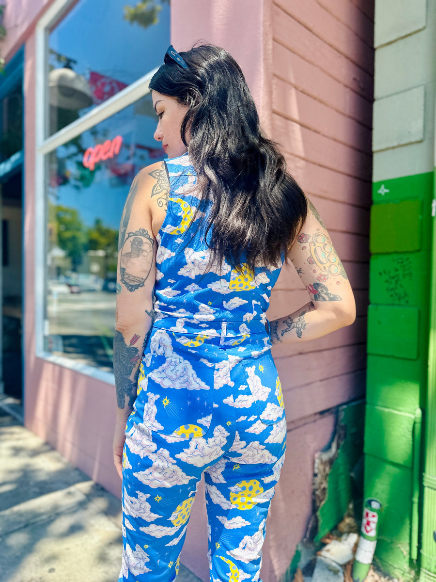 NOOWORKS Twill Angelina Suit Cloud People - plus size jumpsuit, product view
