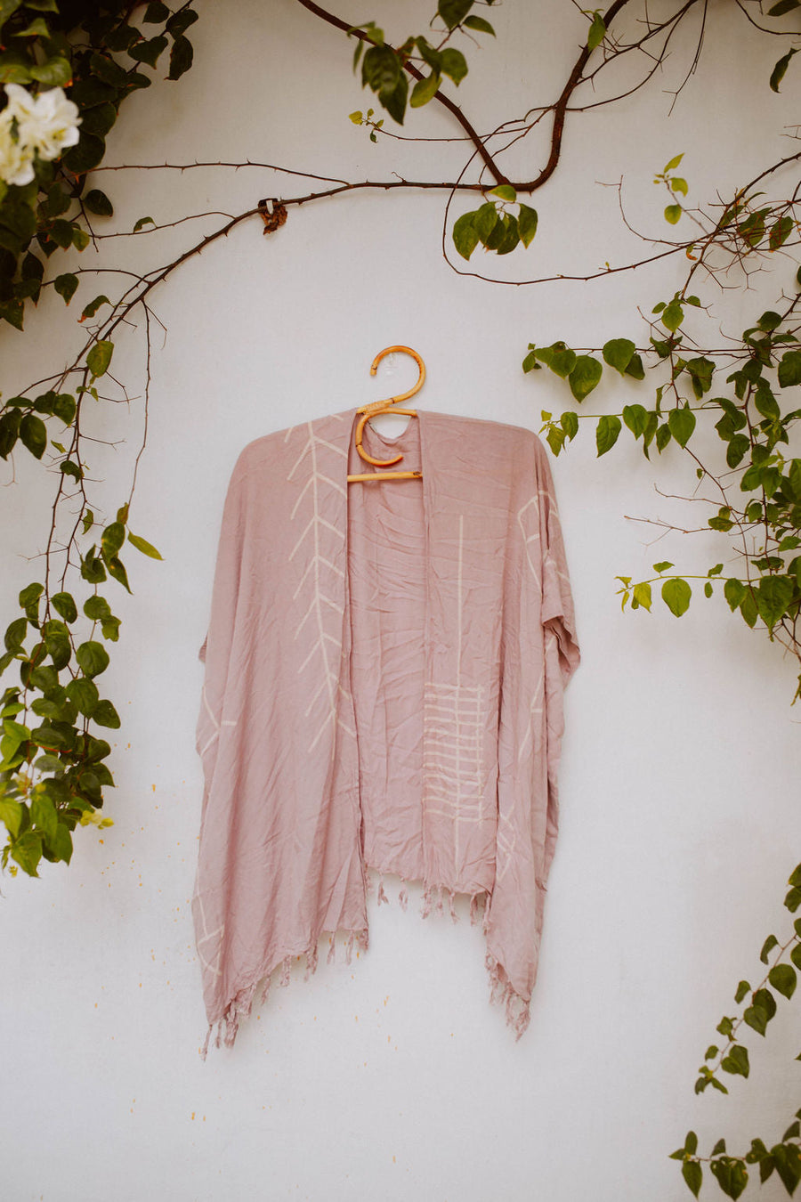 Village Thrive Abstract Kimono - plus size garment, product view