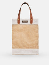 Out of the Woods Jute Tall Tote - premium designer bag