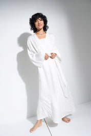 The Long Robe - White