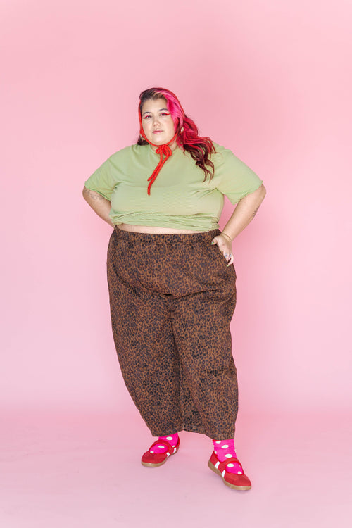 Nettle Studios Avocado Tall Tee - plus size tee, product view