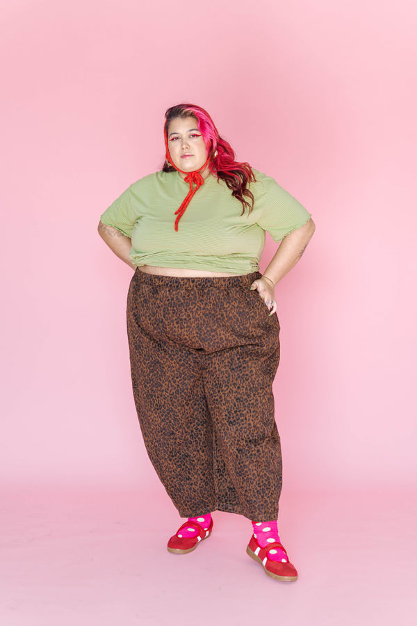 Nettle Studios Avocado Tall Tee - plus size tee, product view