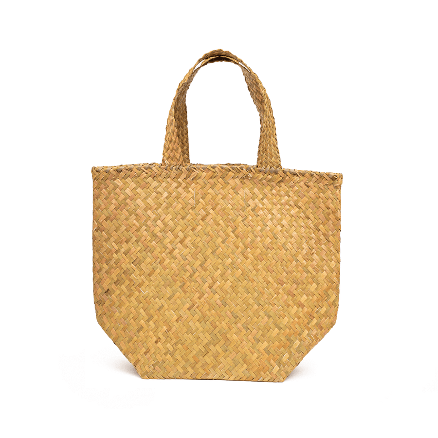 Village Thrive Isla Woven Tote Bag - premium designer bag