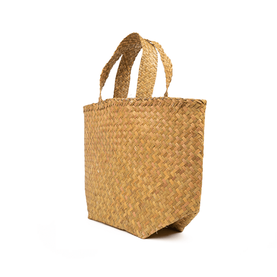 Village Thrive Isla Woven Tote Bag - premium designer bag