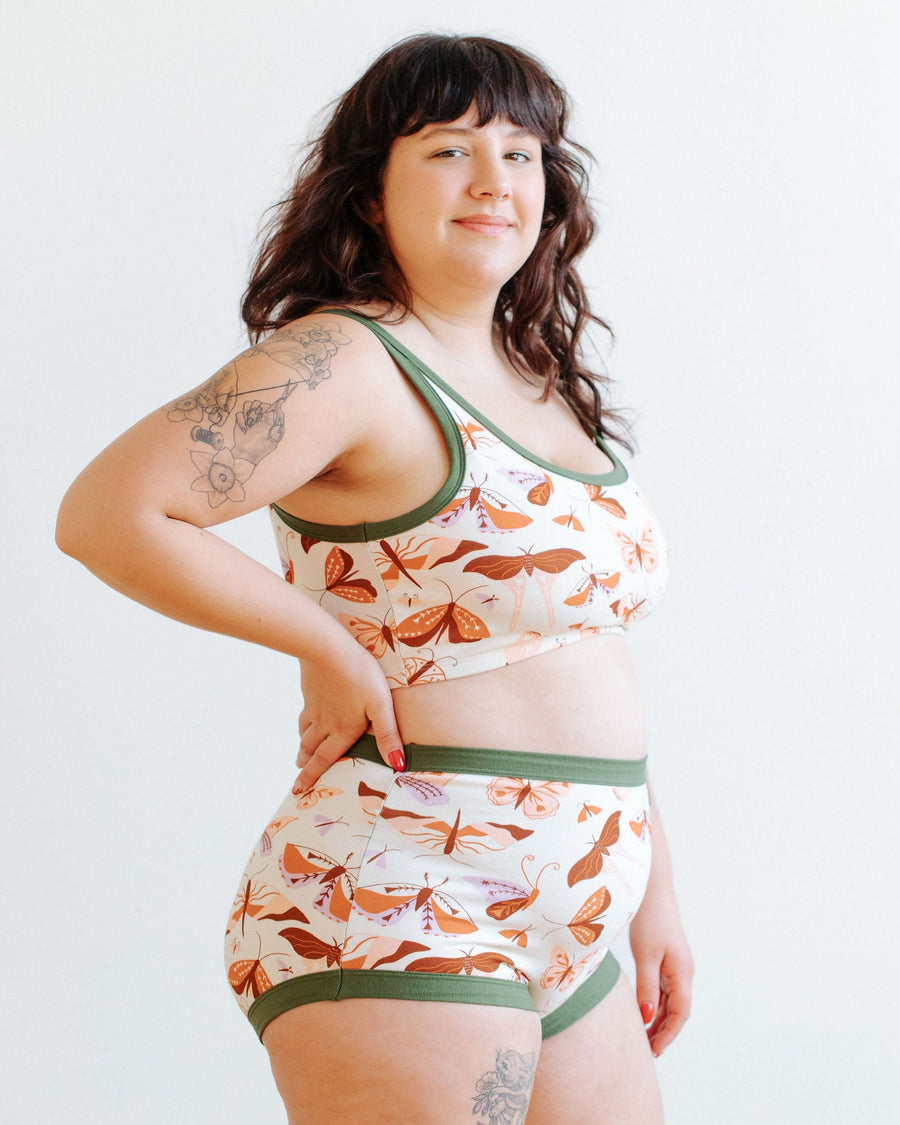 Thunderpants USA Longline Bra Field Study - inclusive longline bra, product view