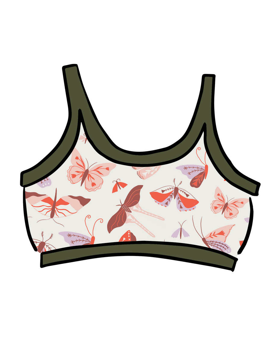 Thunderpants USA Longline Bra Field Study - inclusive longline bra, product view