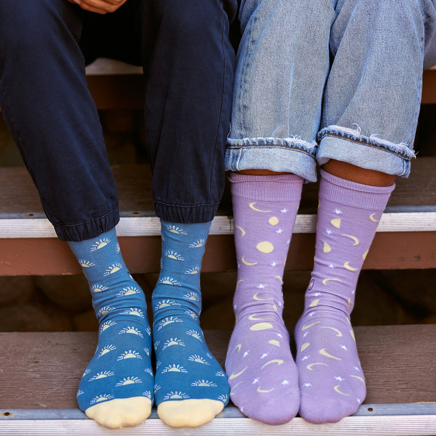 Conscious Step Socks that Support Mental Health - handcrafted socks