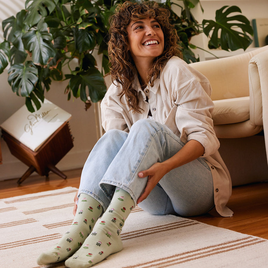 Conscious Step Socks that Plant Trees - handcrafted socks