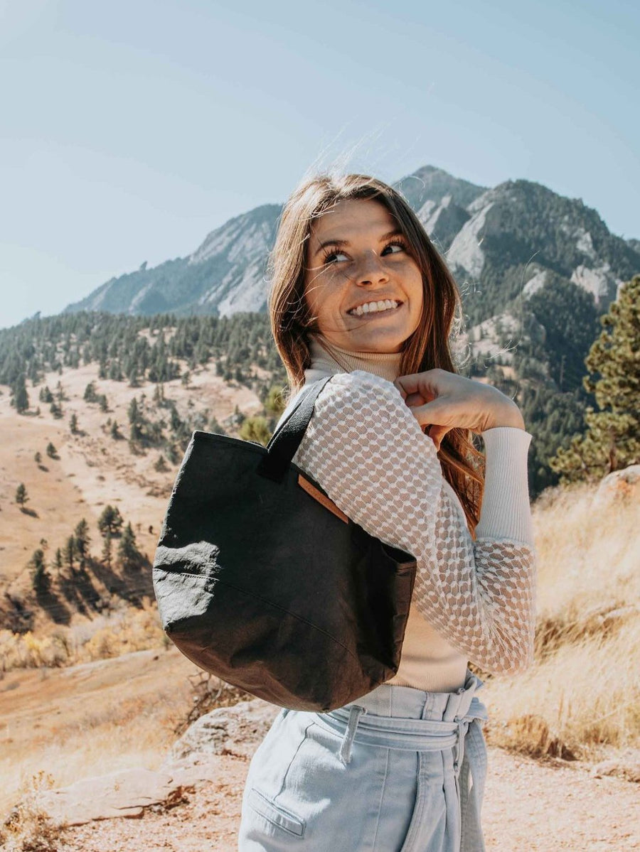 Out of the Woods Mini Shopper Lunch Cooler - premium designer bag