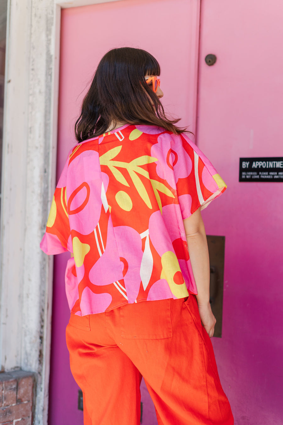 Nettle Studios Tee in Petal Pop - plus size tee, product view