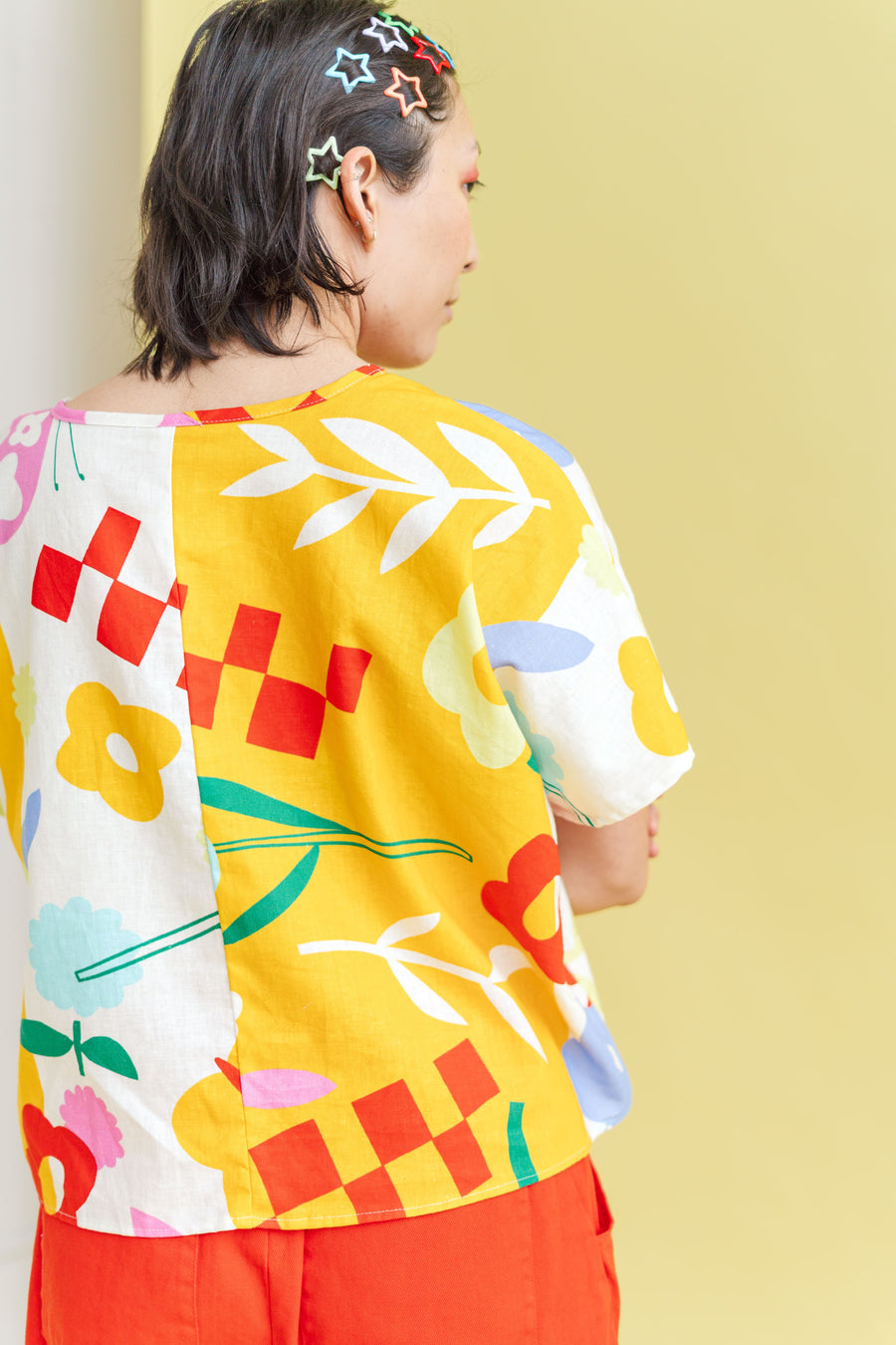 Nettle Studios Tee in Picnic Prance - plus size tee, product view
