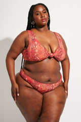 Nomads Swimwear Playa Bottom in Iguana - size inclusive swimwear on size inclusive model, product view
