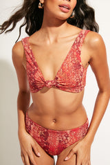 Nomads Swimwear Playa Bottom in Iguana - size inclusive swimwear on size inclusive model, product view