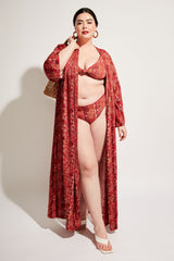 Nomads Swimwear Playa Top II in Iguana - size inclusive swimwear on size inclusive model, product view