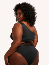Nomads Swimwear Bay Bottom II in Black - size inclusive swimwear on size inclusive model, product view
