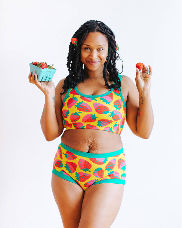 Thunderpants USA Original Strictly Strawberry - inclusive underwear, product view
