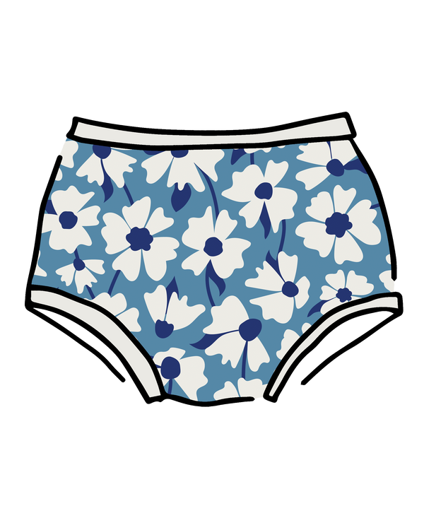 Thunderpants USA Original Moody Blooms - inclusive underwear, product view