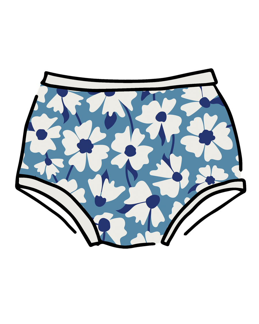 Thunderpants USA Original Moody Blooms - inclusive underwear, product view