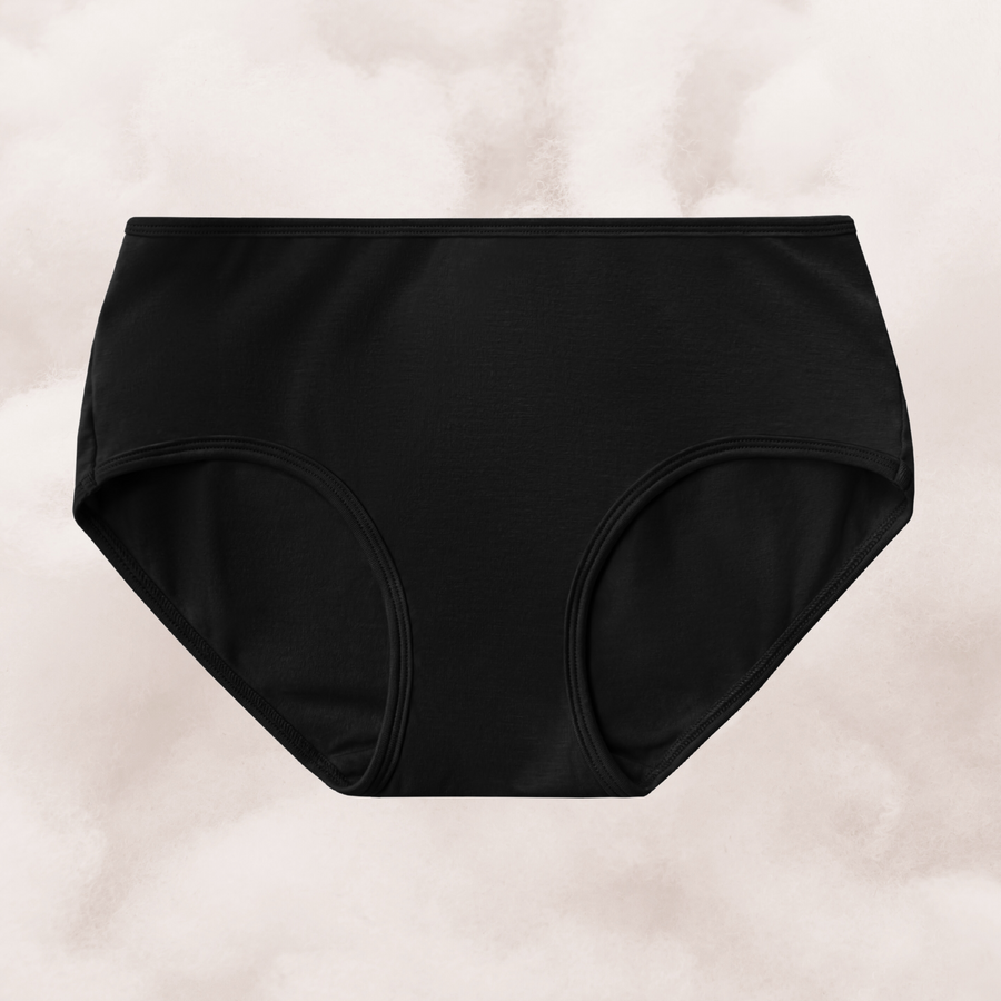 PROCLAIM Organic Cotton Mid-Rise Brief - inclusive underwear, product view