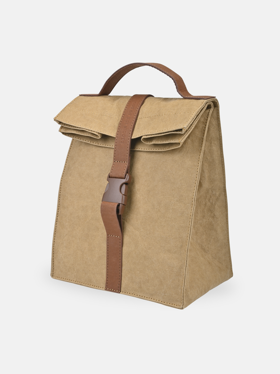Out of the Woods Paper Sack Lunch Cooler - premium designer bag