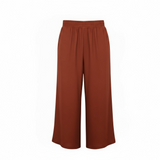 Riley Wide Leg Pant- Terracotta