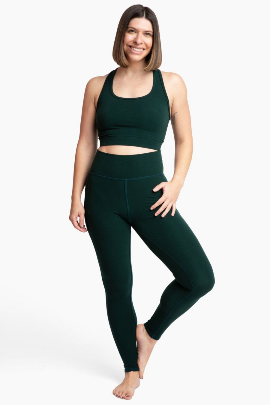 Reprise Activewear Aspen Leggings - plus size garment, product view