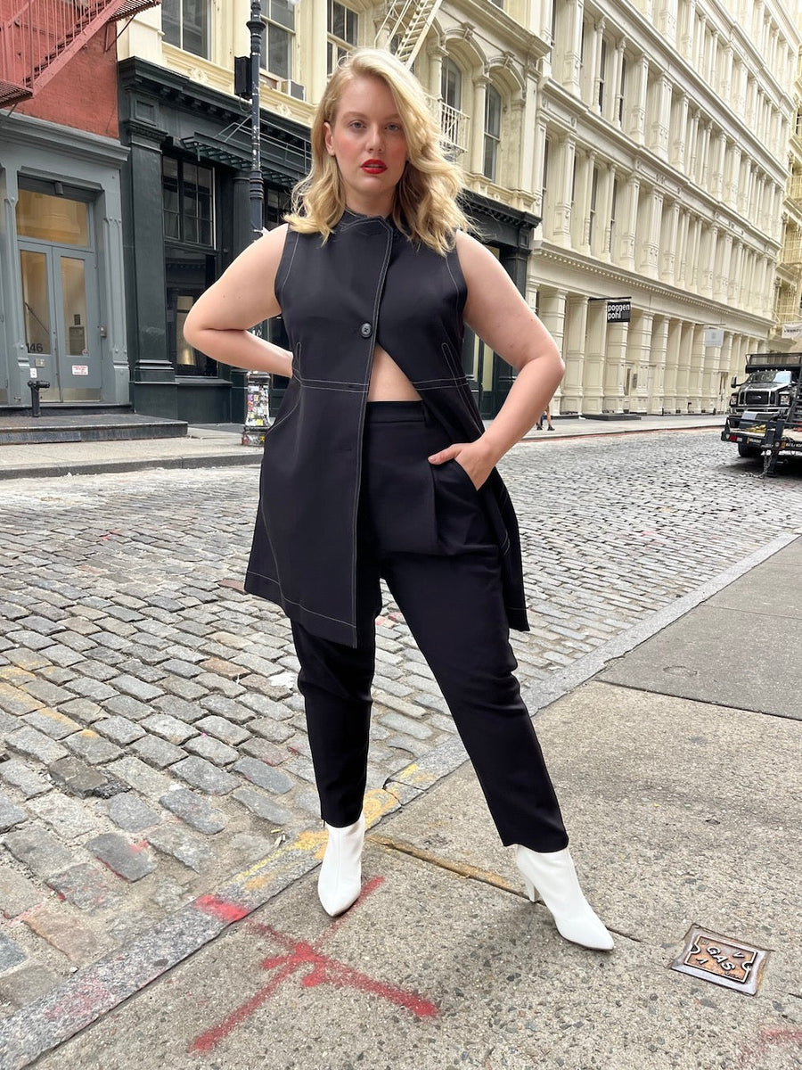 See ROSE Go Layering Vest - plus size vest, product view