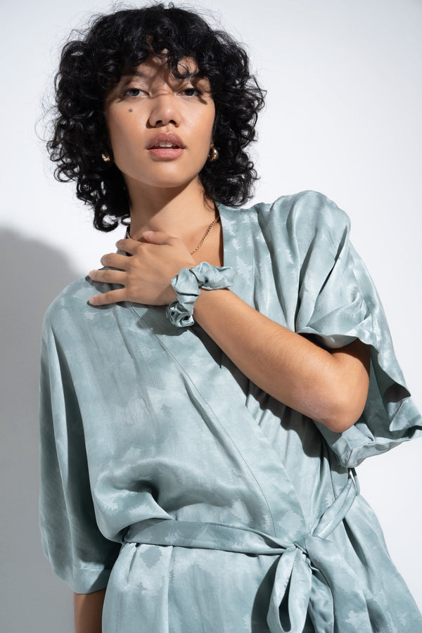 The Short Robe - Mint
