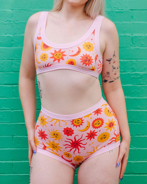 Thunderpants USA Sky Rise Luna y Sol - inclusive underwear, product view