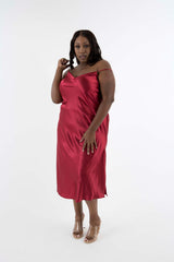 The Best Curve Bias Cut Bamboo Blend Slip Dress