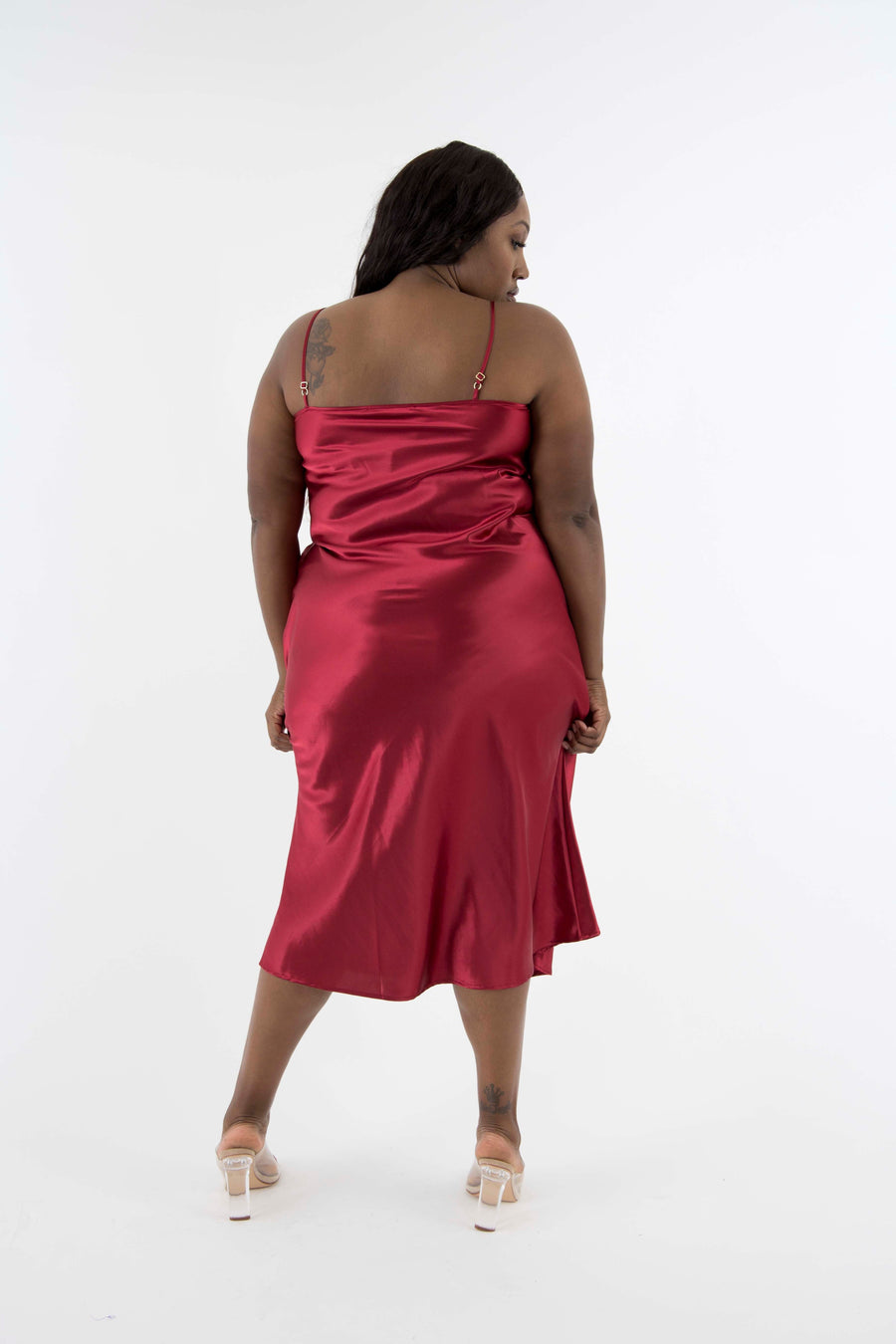 The Best Curve Bias Cut Bamboo Blend Slip Dress