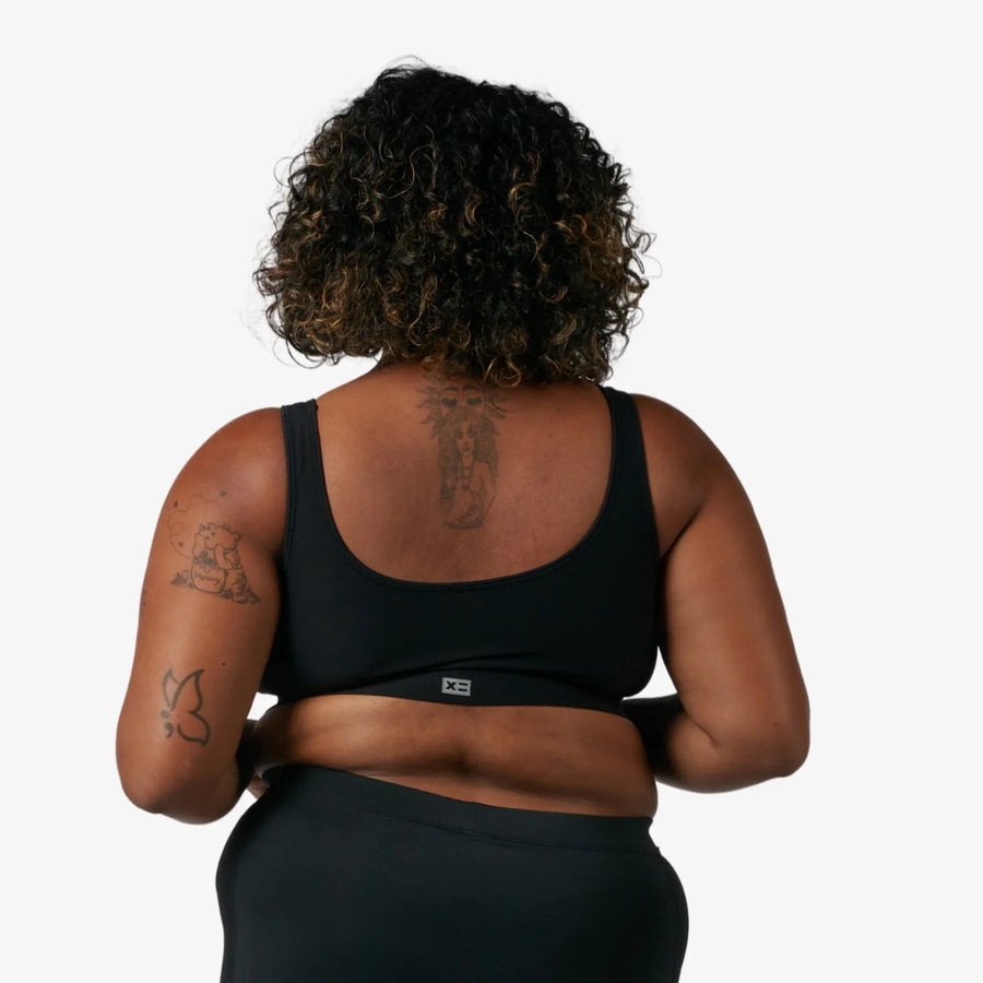 TomboyX Swim Solarmesh Peekaboo Top - inclusive underwear, product view