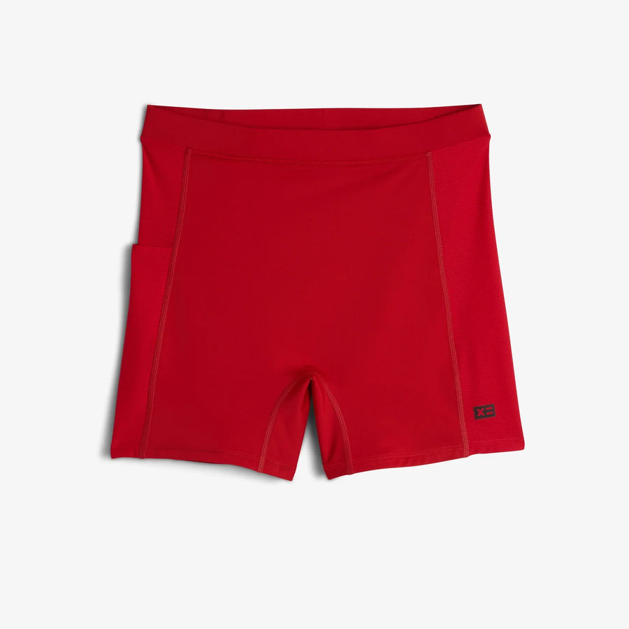 TomboyX Swim Solar Mesh 4.5" Shorts - inclusive underwear, product view