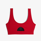 TomboyX Swim Solarmesh Peekaboo Top - inclusive underwear, product view