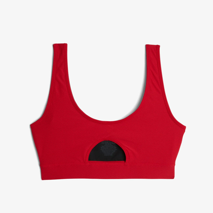 TomboyX Swim Solarmesh Peekaboo Top - inclusive underwear, product view