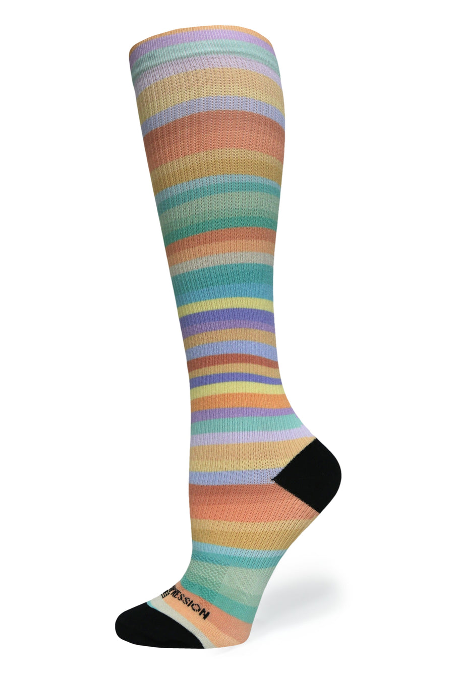 Crazy Compression Spring Stripes - (Standard & Extra Wide) - handcrafted accessory