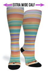Crazy Compression Spring Stripes - (Standard & Extra Wide) - handcrafted accessory